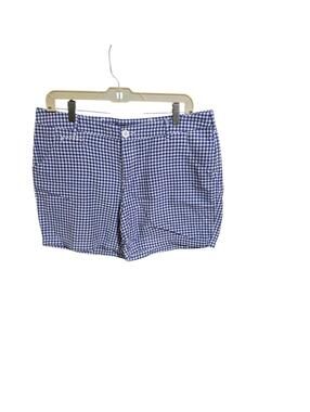 Columbia PFG Shorts Super Bonehead Gingham Blue White Plaid